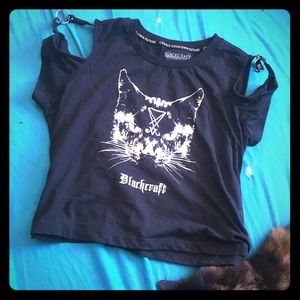 BlackCraft Crop Top🎃